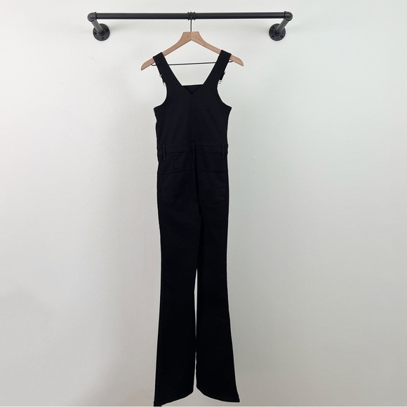NEW Frame Le High Flared Denim Jumpsuit Overalls - Picture 3 of 6
